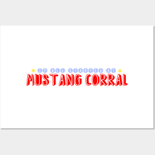 It All Started At Mustang Corral Posters and Art